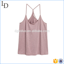 Tank Top in Slub Jersey breathable athletic activewear